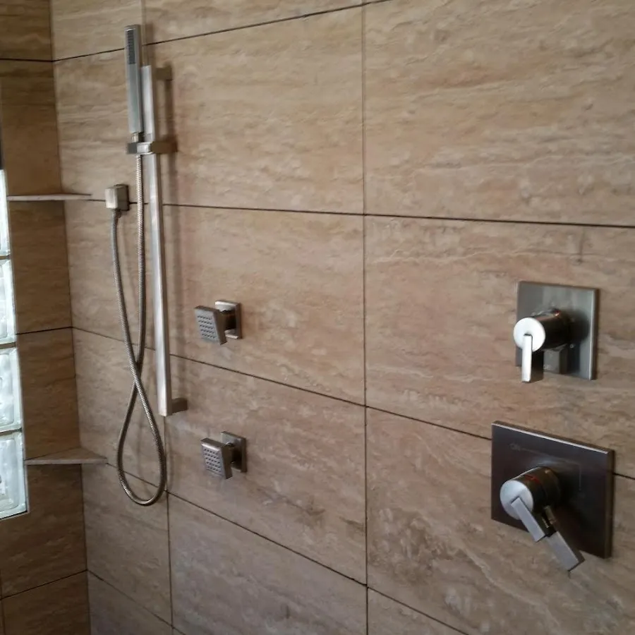 Shower fixture installation for Water Heater Replacement in Beltsville